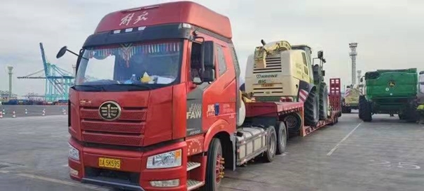 收割機(jī)進(jìn)口報關(guān)2-3天無憂順利完成，誰人不動心